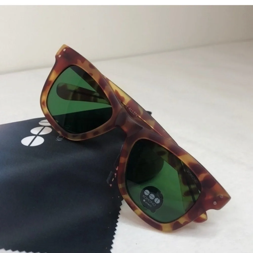 Komono sunglasses The Allen NEW wayfarer matte tortoise demi